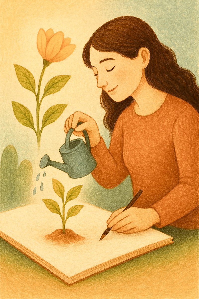 KrisBhattarai's tweet image. #ConsciousCreativity
#AwakeningNurturing 

Creativity alone
may not be enough—
nurturing must
walk beside it.

Nurturing is a tonic,
a quiet growth-booster;
confidence rises higher
in its presence,
in its gentle care.

Create—yes—
but also nurture
with keen interest,
unshaken