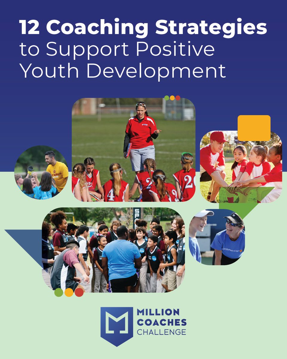 MillionCoaches's tweet image. What makes a great coach? Trust. Consistency. Inclusion. Growth. The MCC Practice Guide breaks it down in 12 practices you can use today. millioncoaches.org/mcc-practice-g… #WinningBeyondTheGame #CoachTraining