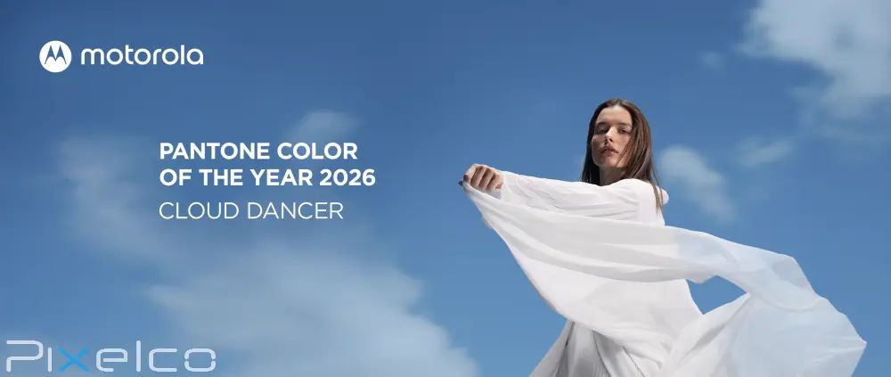 PixelcoTech's tweet image. Motorola adopta Cloud Dancer de Pantone para su nueva línea premium

Es un tono blanco que transmite una sensación de serenidad. Inspirado en la energía pacífica y la belleza de los nuevos comienzos