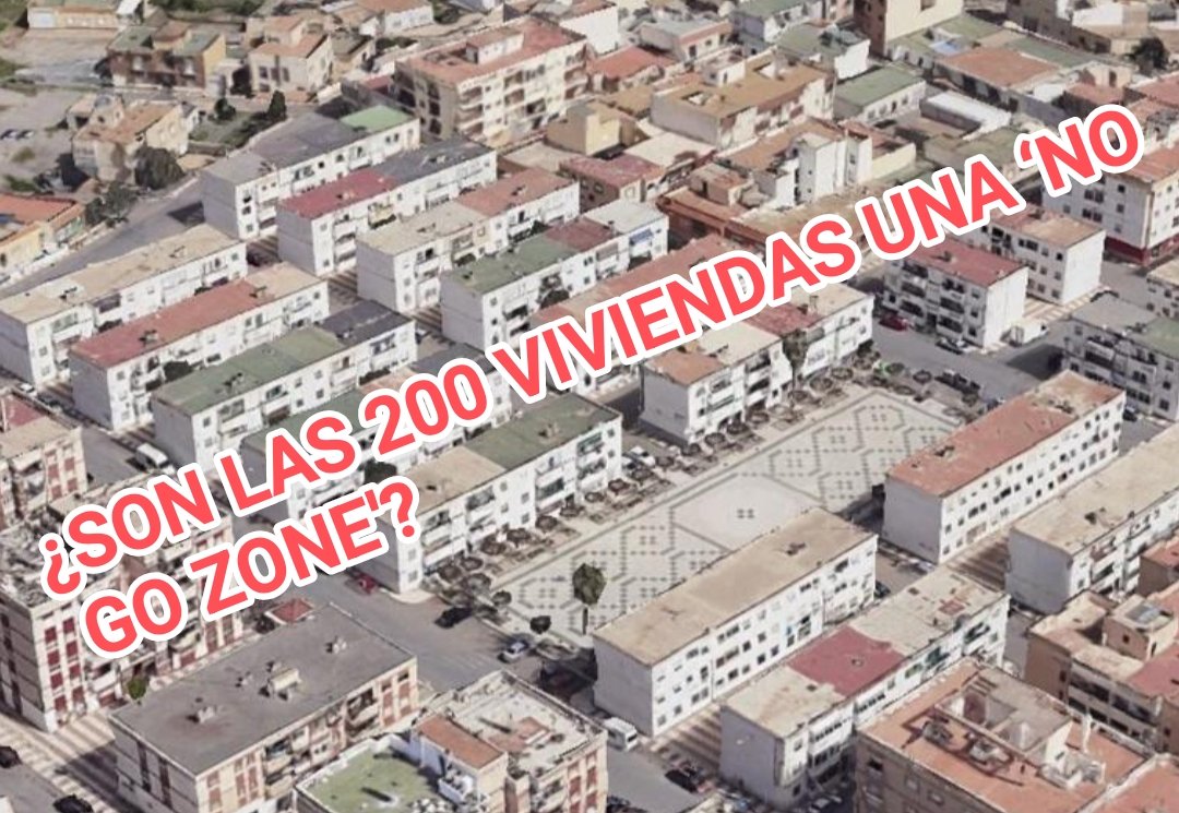 🔴 #𝗨𝗟𝗧𝗜𝗠𝗔𝗛𝗢𝗥𝗔 𝗦𝗨𝗖𝗘𝗦𝗢 𝗣𝗢𝗟𝗜𝗖𝗜𝗔𝗟.

📍 Roquetas de Mar, Almería.

¡𝗟𝗢 𝗔𝗗𝗩𝗘𝗥𝗧𝗜𝗠𝗢𝗦! Las 200 viviendas van camino de convertirse en una no-go zone.

🌐 diariodealmeria.es/almeria/jucil-…

⛓️ 𝘙𝘰𝘣𝘰 𝘤𝘰𝘯 𝘷𝘪𝘰𝘭𝘦𝘯𝘤𝘪𝘢 𝘥𝘦 𝘶𝘯 𝘷𝘢𝘳ó𝘯 𝘥𝘦 𝘳𝘢𝘻𝘢
