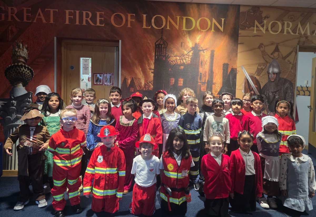 Year 2’s Great Fire of London exit point finished off a jam-packed week full of fun! A big thank you to Jackson from AS Creatives for a thoroughly enjoyable workshop! 👏 🔥 #firefire #historyheroes #weareleechapel