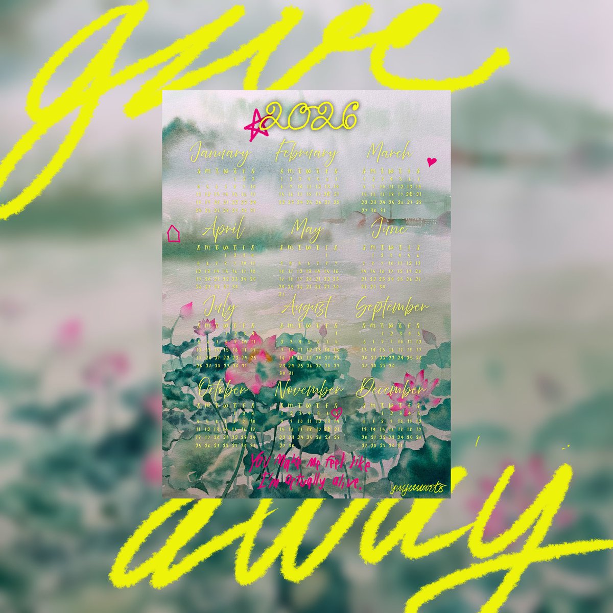 yuyuuart8's tweet image. ‧₊˚❀༉‧₊˚.  Give away ‧₊˚♪ 𝄞₊˚⊹
ปฏิทิน poster ขนาดA2
**for personal use only**

Link : 🪷🎵🎨
drive.google.com/drive/folders/…

เดี๋ยวทำver.square +pngตกแต่ง เพิ่มให้น้า
ขอบคุณเรื่องนี้ที่ทำให้อยากวาดดอกบัว🥺

#เดนดาวneverdie #เดนดาว