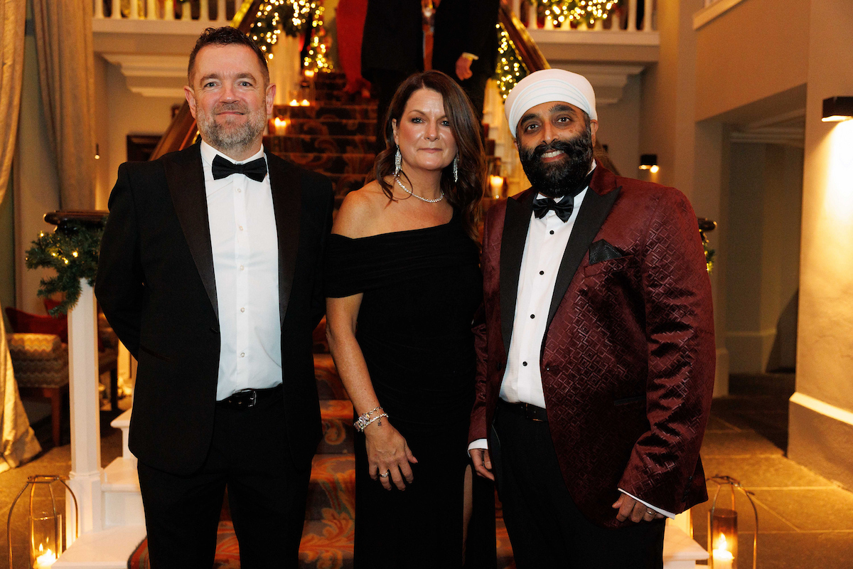 Great to join Shannon Chamber’s 30th Anniversary celebrations last week at Dromoland Castle. Gurmukh &amp; Mark from BBnet pictured with Helen Downes, CEO of Shannon Chamber.