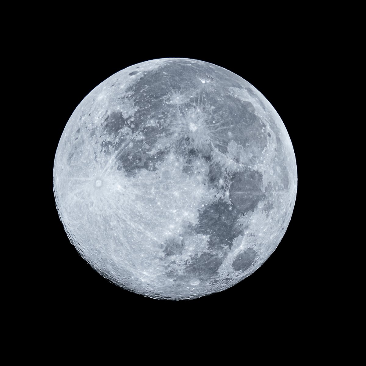 VejOut's tweet photo. The Cold Super Moon of 2025. https://t.co/0jbk6Z6Fxc