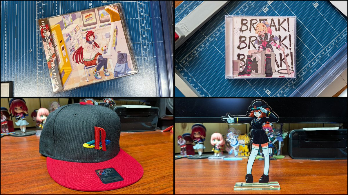 Its Bandcamp Friday!

If you haven't already seen our 2 new releases from October make sure to give them a listen!

There's also some new merch as well!
Snapbacks with an embroidered RS logo, and a new acrylic stand from our recent RaveEki event!

ravestationrecords.bandcamp.com