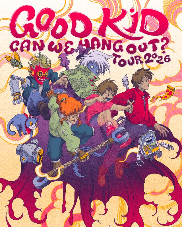 GoodKidUpdate's tweet image. GOOD KID IS GOING BACK ON TOUR!!!

This time North America AND Europe!! WHOS GOING?!