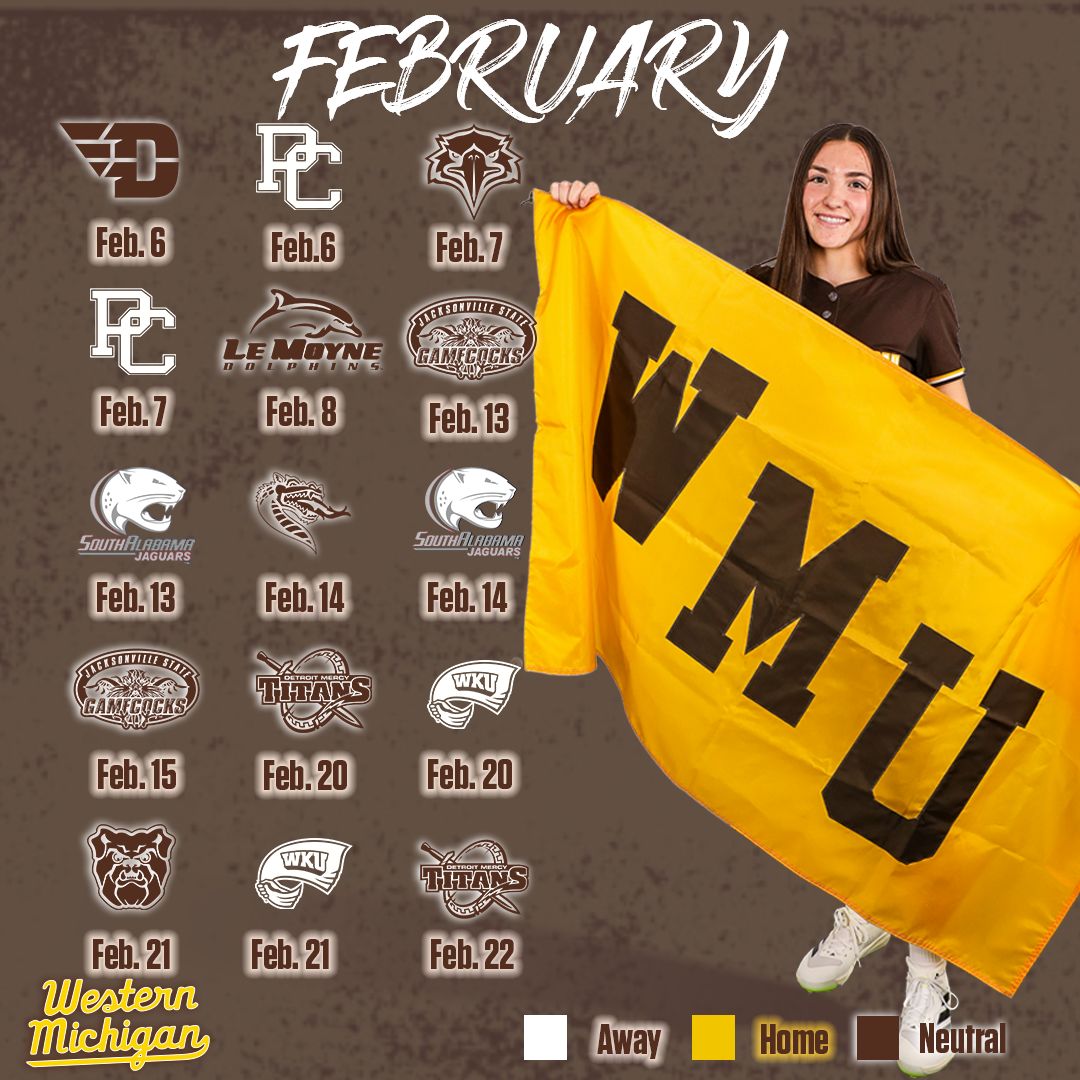 Western Michigan Softball tweet media