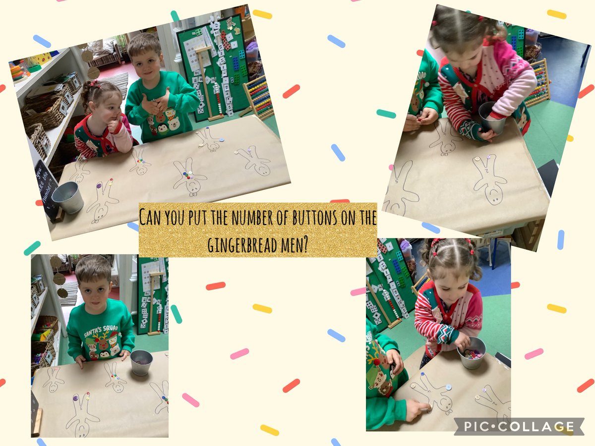 Today for Ffrinidau o gwmpas Dydd Gwener we have been accessing our maths area independently. We have been reading numbers up to 10 and adding the number of buttons to the gingerbread men. Gwaith da pawb! <a href="/garntegprimary/">Garnteg Primary</a> <a href="/misssgilbey95/">@mrssgilbeylarge</a> <a href="/Miss_Mitchell20/">Miss.Mitchell</a>