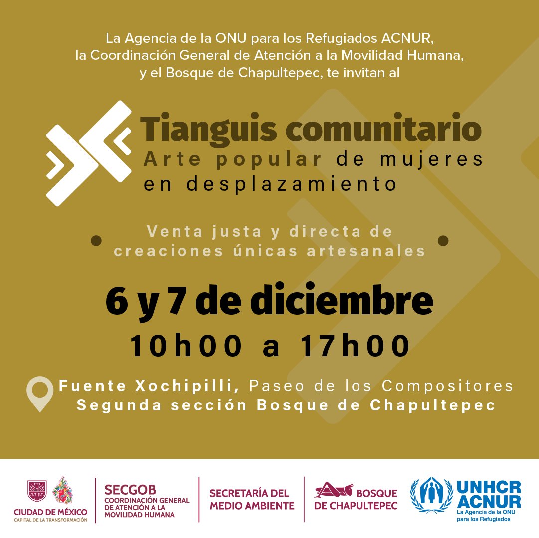ACNUR México tweet media