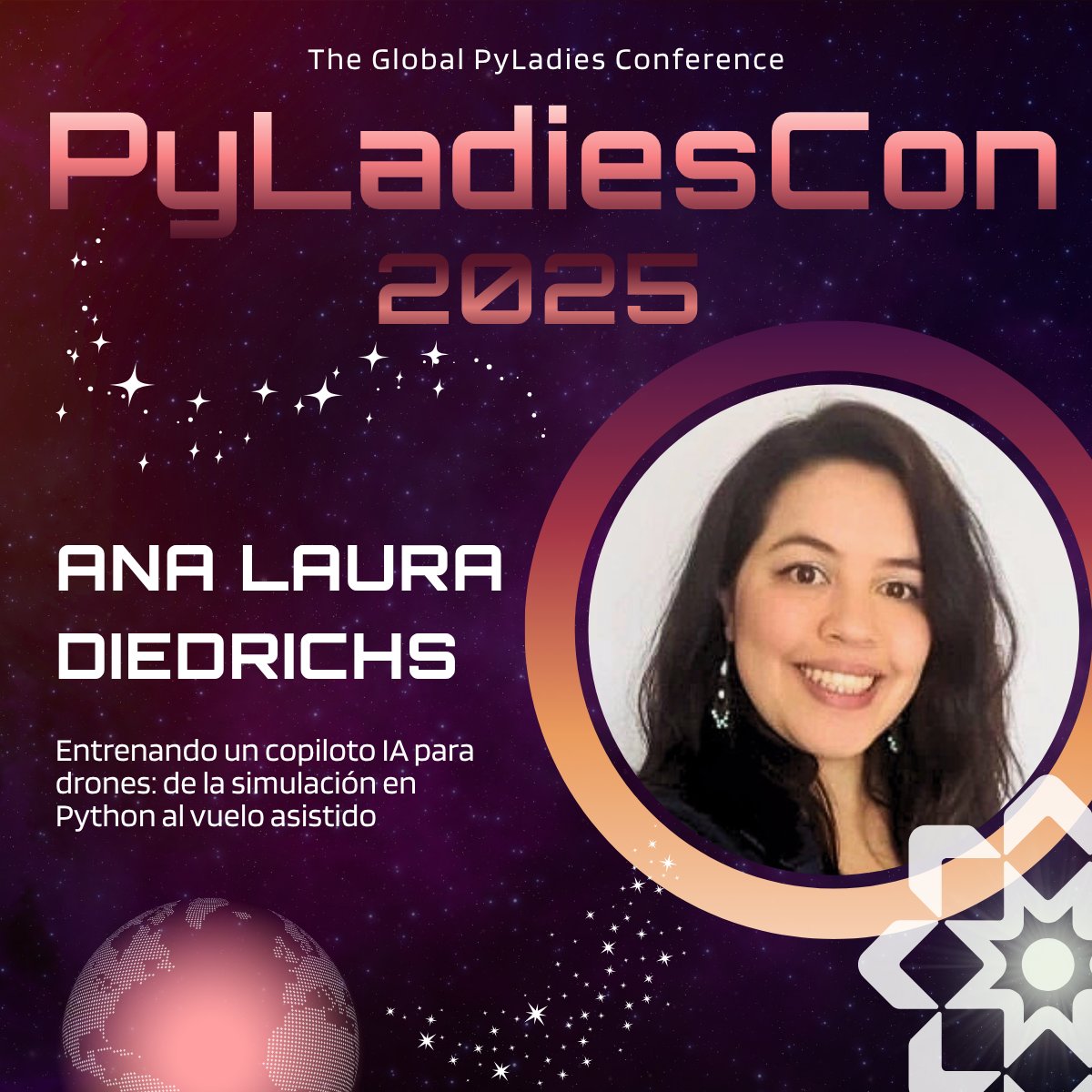 Hoy comienza PyLadiesCon
Todas las sesiones son online y gratuitas.
+ info 2025.conference.pyladies.com/en/attending/
Mi sesión será hoy a las 15:30 horas UTC-3 #pyladies #pyladiescon #python #Robotics