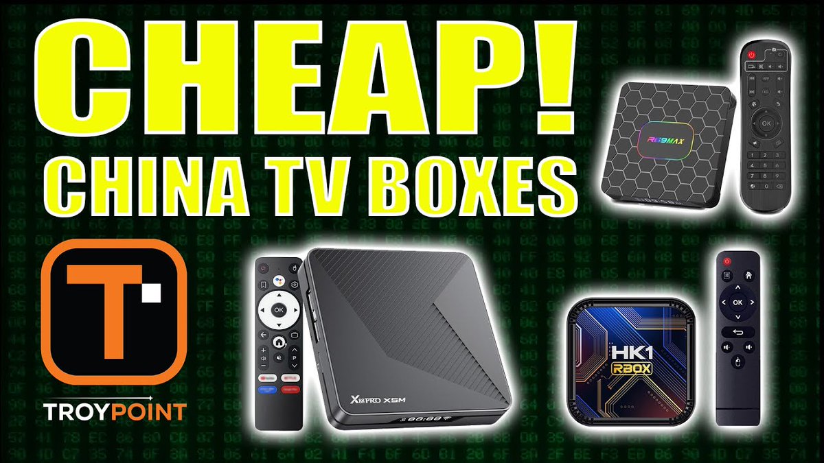 TROYPOINTX's tweet photo. 🚀 New YouTube Video - Supercharge Cheap China Android TV Boxes (Full Setup from Start to Finish) https://t.co/5TRaZyu7zc