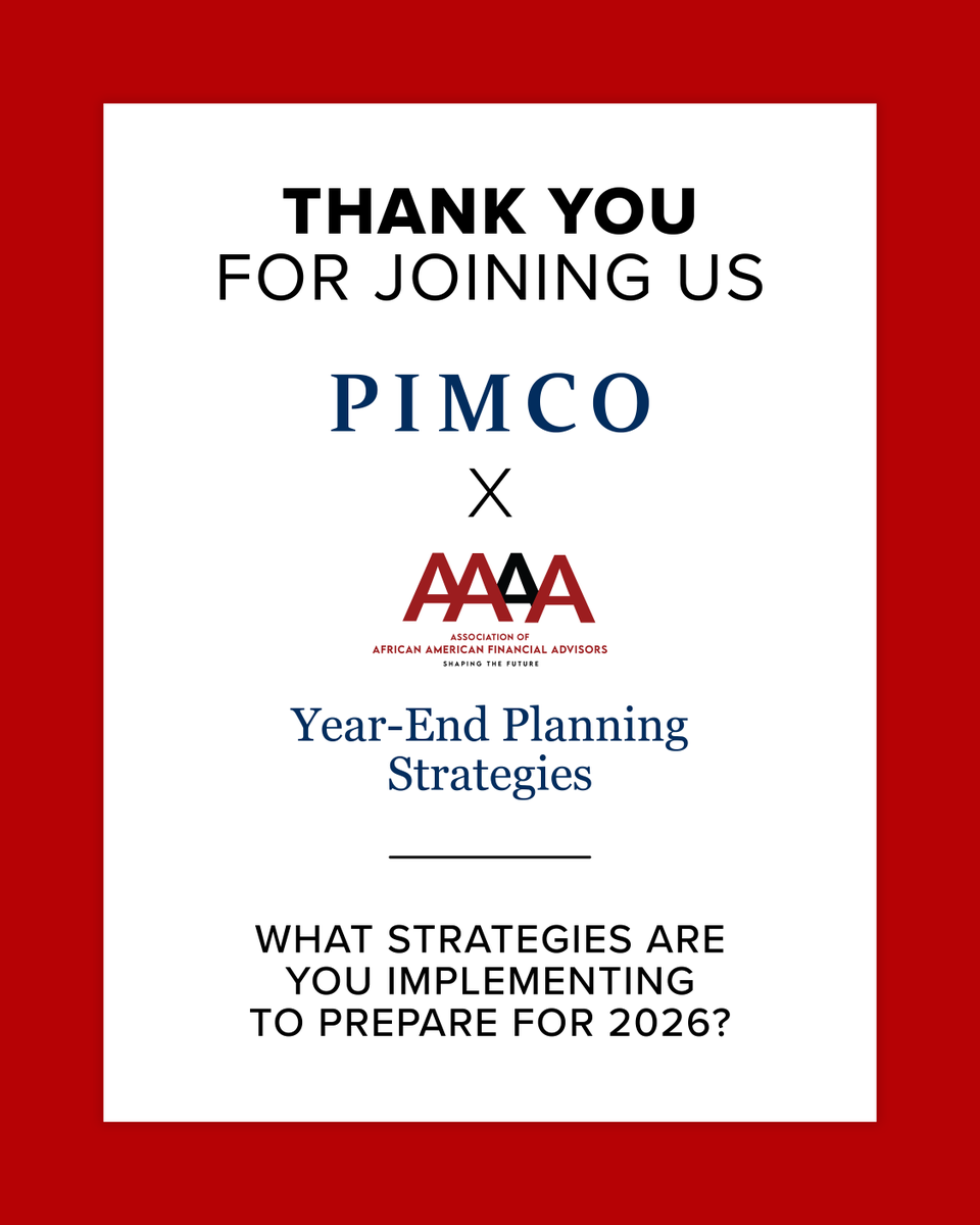 Association of African-American Financial Advisors tweet media