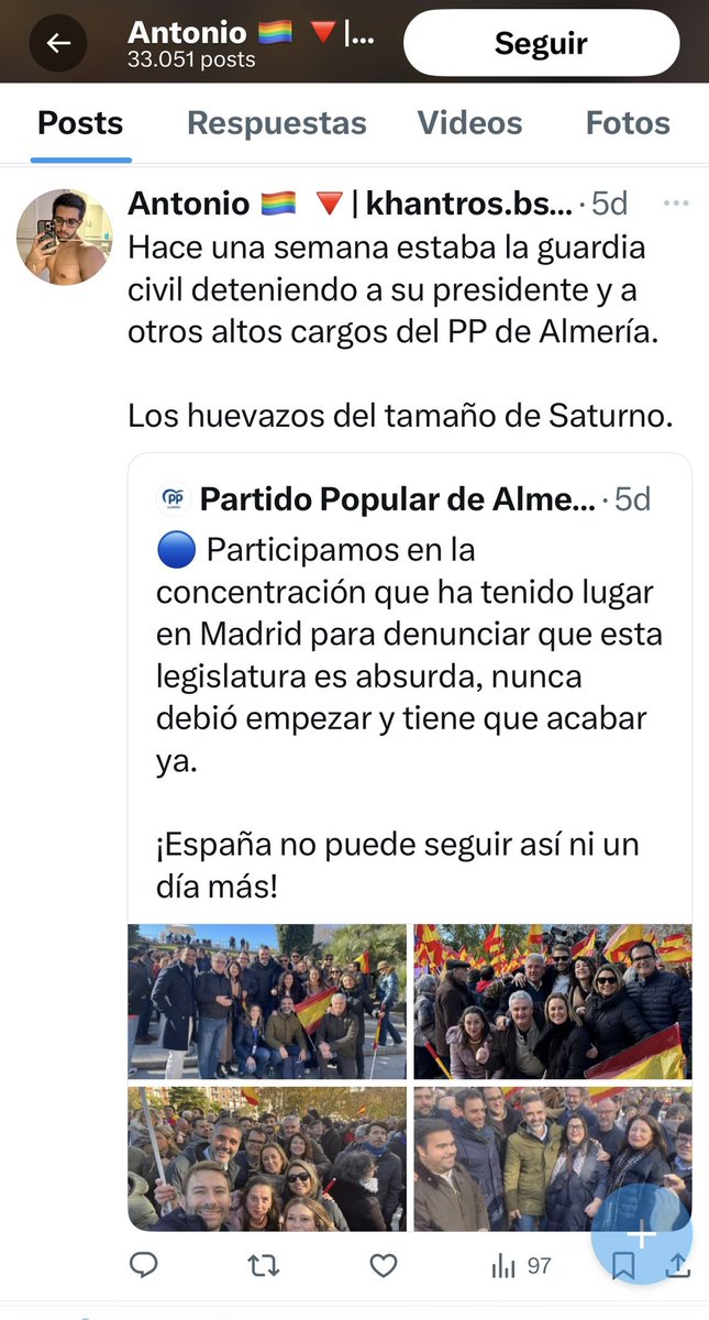 Imagínate hacer un tuit que a ti te parece magnífico y que en cinco días hayas tenido CERO reacciones. 😂😂😂