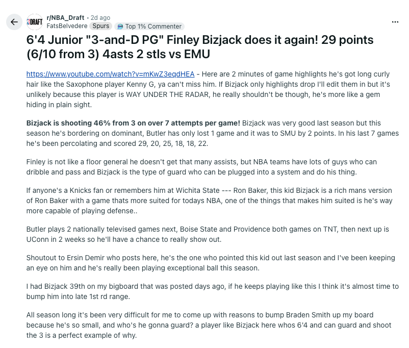 <a href="/FinleyBizjack/">Finley Bizjack</a> reddit.com/r/NBA_Draft/co…