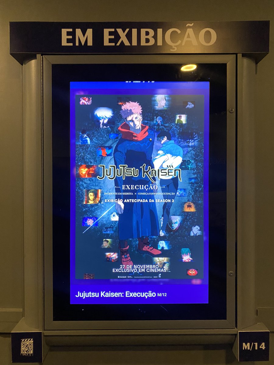 mir0tic's tweet image. vim assistir jujutsu kaisen no cinema e o resumo do incidente de shibuya foi um caos total porém o início jogo da extinção foi INCRÍVEL! 

chega logo janeiro