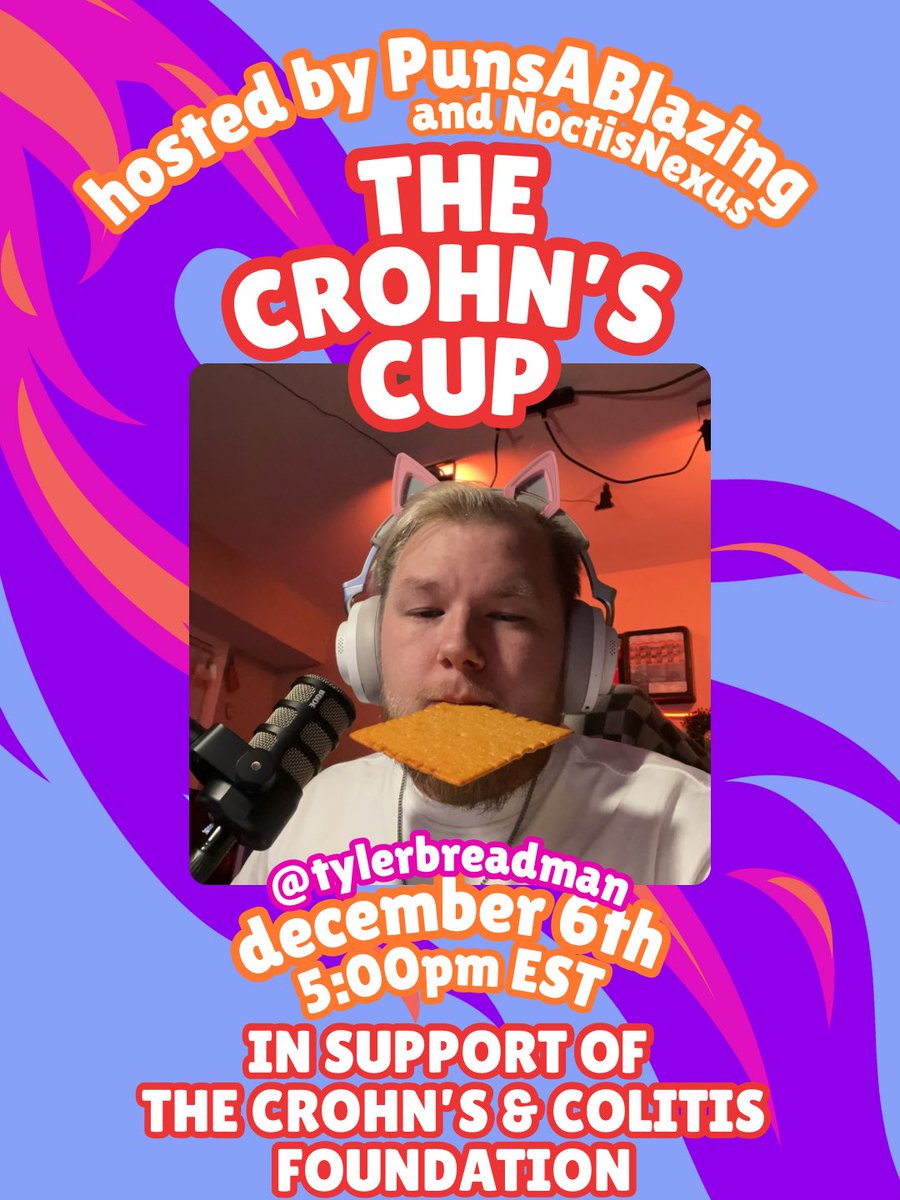 Tylerbreadman's tweet image. Tomorrow @ 5 PM EST!
Twitch.tv/tylerbreadman
Charity Fortnite Tournament! 
Huge shoutout to @PunsABlazing &amp;amp; @noctisnexusttv for the invite!
