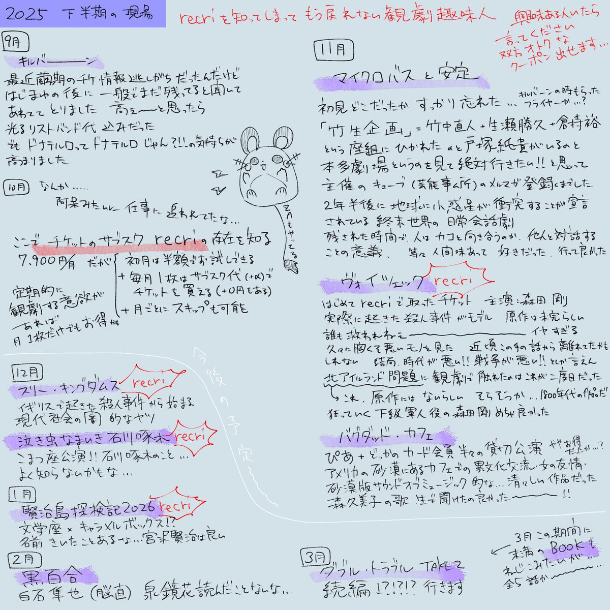 mz7shi's tweet photo. 2025下半期〜2026初頭の現場 https://t.co/L6AUoyiiie