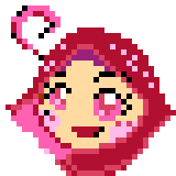 KayZamanEVA's tweet photo. 32x32 pixel face VTuber @Spirited__Smile .

With 2 gifs loop animation. Talk and blink. https://t.co/bP7TWvhexb