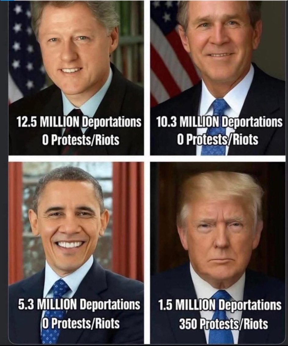 <a href="/BenBradleyTV/">Ben Bradley</a> These people are deportable simply because they're in America undocumented. That alone is grounds for deportation. Why do you think the rules no longer apply just because of who the president is?