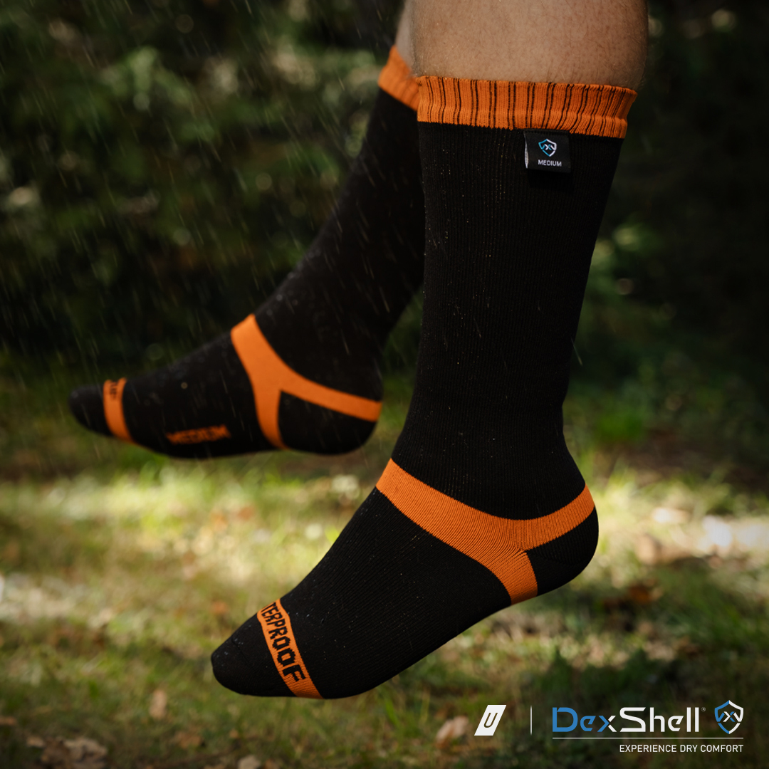 We've added a selection of Dexshell gloves, socks and overshoes to our website. We'd especially recommend checking out the Hythem Pro, which are warm, waterproof socks with merino wool for comfort in cold conditions. Find them under the apparel sections of our website! 🌧🌧