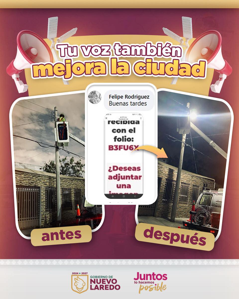 El equipo de Servicios Públicos Primarios atendió el folio B3FU6X, realizando el cambio y la reconexión de la fotocelda para restablecer la iluminación en la zona.💡
Continuamos trabajando con el compromiso de garantizar espacios seguros. ✅
#JuntosLoHacemosPosible✨