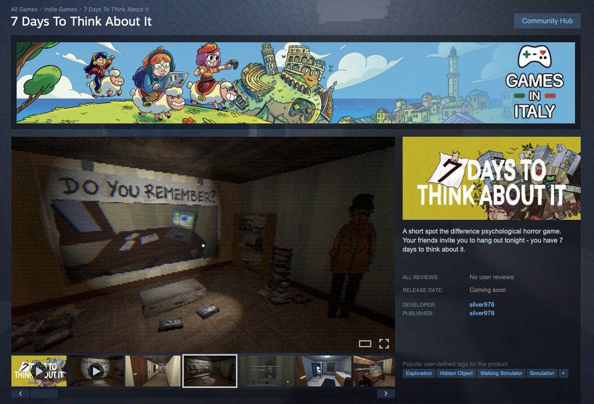 silver978 | Wishlist "7 Days To Think About It" 📼 tweet media