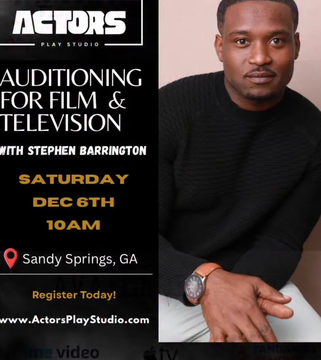 legenderifilms's tweet photo. Where my Atlanta Actors?????
Spread the word and share!!
@StephenBarringt roles in movies and shows are crazy!
This is an opportunity to get casted for your next role!  Go through and meet one this generation’s newest stars!!!! https://t.co/z9XpDzyxjz