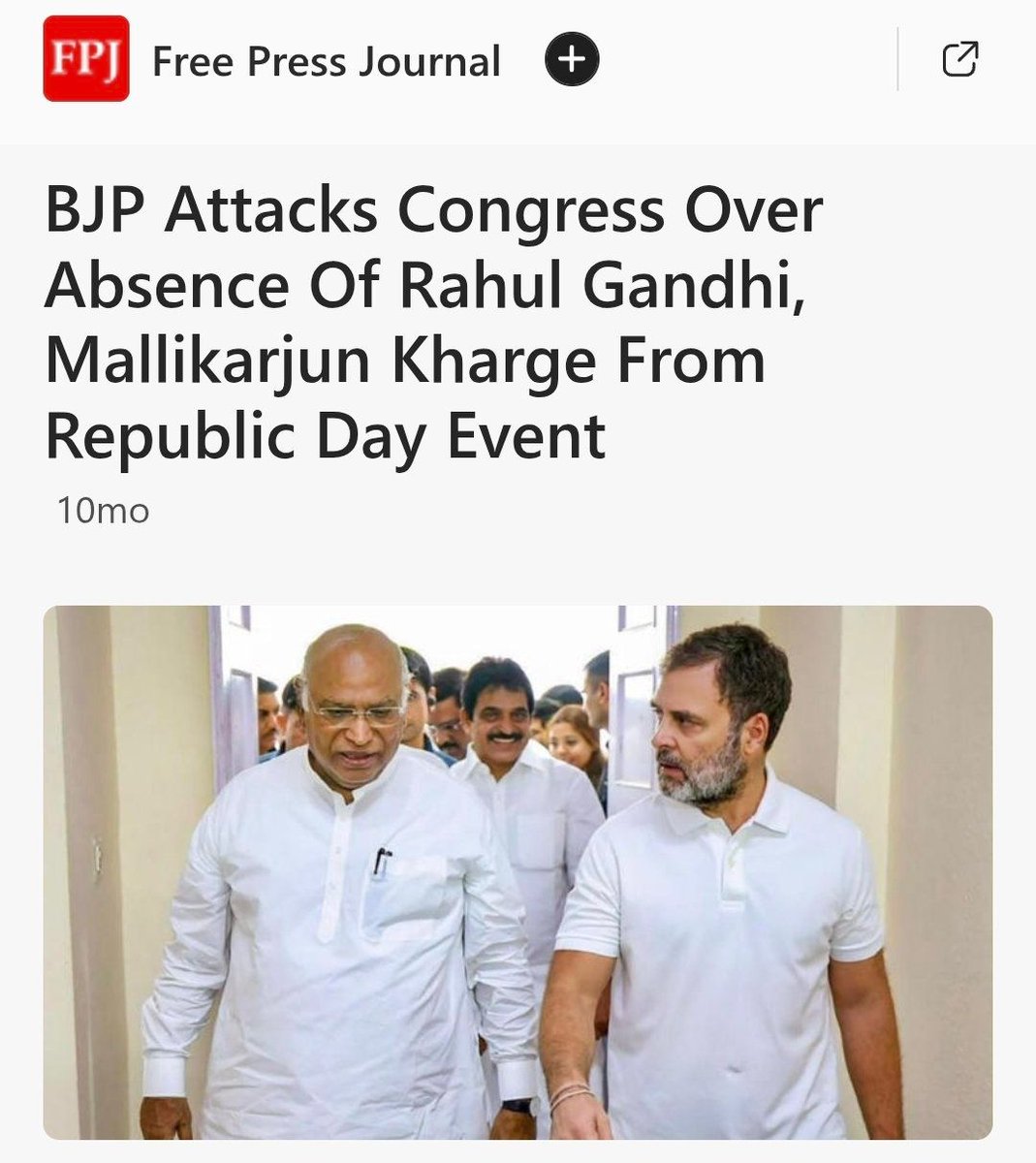 pradip103's tweet photo. Stop crying Jairam ji.

Rahul Gandhi should ask himself a basic question: 

Are his own actions worthy of the office he holds?

 Facts:

1. Republic Day : 

An LoP is expected to join the nation in celebrating Republic Day.

Was Rahul Gandhi there?
No.

2. Independence Day : 

A day of national unity and pride.

Did he attend?
No.

3. Kartavya Bhawan inauguration : 

National leaders attended.
Rahul Gandhi chose to stay away.
And the “invitation experts” were silent.

4. Courtesy to the President of India : 

When President Ram Nath Kovind took office, Rahul Gandhi and Sonia Gandhi did not pay a courtesy visit.

During President Kovind’s addresses in Parliament, Rahul Gandhi was seen texting and chatting — showing open disregard for the highest constitutional office.

5. Respect for the Judiciary: 

He skipped the oath of Justice Sanjiv Khanna as the 51st CJI.

He skipped the oath of Justice Surya Kant as the 53rd CJI.

For an LoP, repeatedly missing the swearing-in of the nation’s top judges sends a message — intentional or not.

6. Honouring National Icons: 

When former President Pranab Mukherjee received the Bharat Ratna — a moment of national pride —
Rahul Gandhi simply didn’t show up.

7. Other key constitutional events : 

When Vice President C.P. Radhakrishnan was sworn in, leaders across parties attended.
Rahul Gandhi didn’t.

When Hiralal Samariya became India’s first Dalit Chief Information Commissioner, several senior leaders marked the occasion.
Rahul Gandhi didn’t.

Rahul Gandhi's conduct has been unfit as a LOP