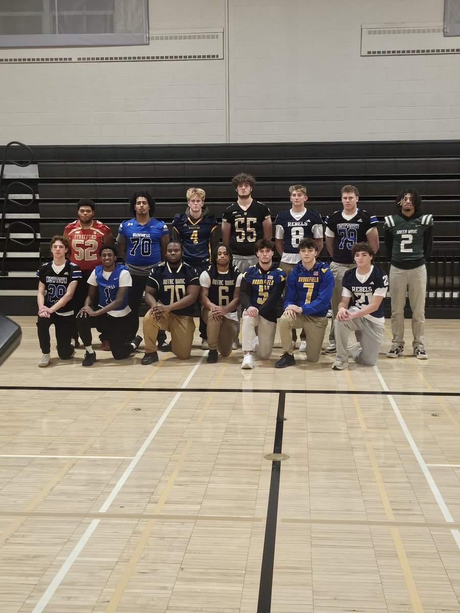 NDLancers's tweet photo. Congratulations goes out to juniors Jordan Razor and Elijah Jennings, sophomore Nate Derisme, and freshman Ja'cari Harris for being named to the @swc_sports All-Conference Football Team. https://t.co/S8jAG75zju