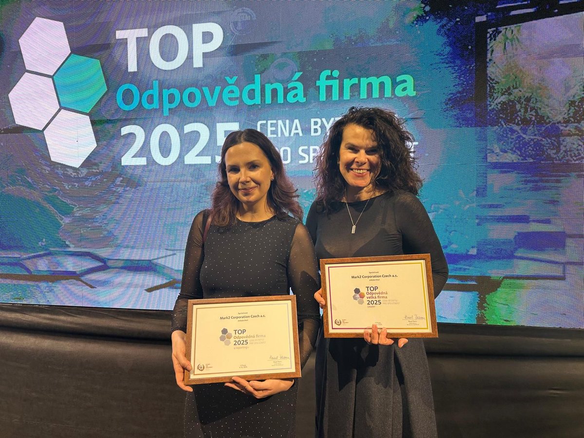 Jako fakt? Nezdálo se nám to?
Jako „dobří námořníci“ jsme získali tato dvě ocenění:

🏆 TOP Odpovědná malá firma roku 2025
❤️ TOP Odpovědná firma pomáhající okolí.

Je to radost a závazek pokračovat dál 💚 Díky všem za podporu! 👏 Gratulujeme k úspěchu M2C mezi velkými firmami.