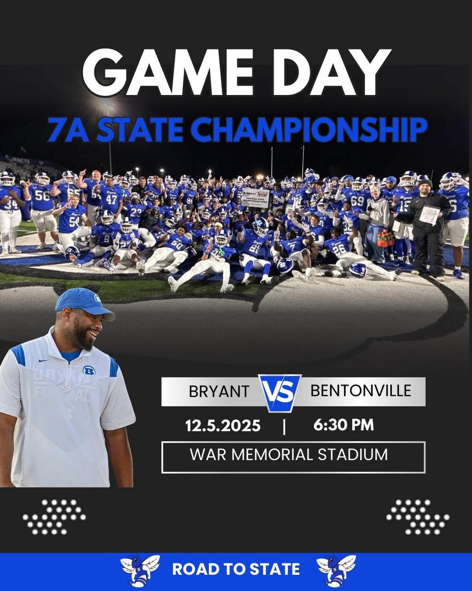 RealGavinMomon's tweet image. GAME DAY STATE CHAMPIONSHIP