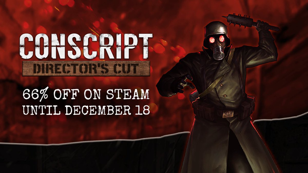 CONSCRIPT - WW1 SURVIVAL HORROR! 💀 tweet media