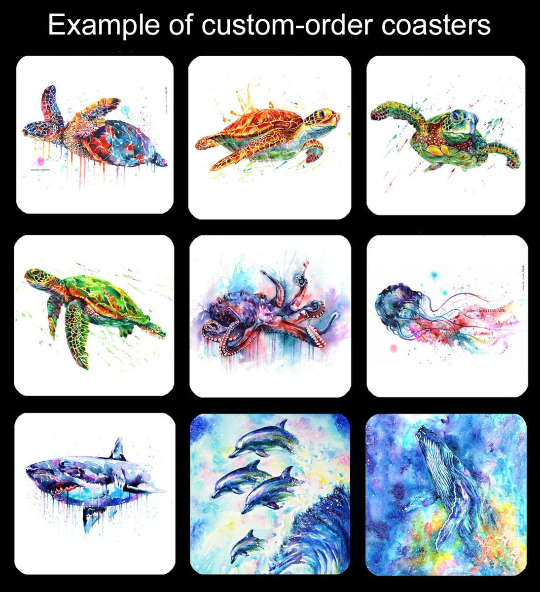 jianchen1111's tweet image. custom-order coaster listing updated at Jian Chen&apos;s FINE ART Etsy online shop, over 350 images to choose from😊:

👉etsy.com/uk/listing/131…