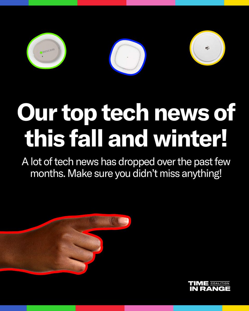 diaTribeNews's tweet image. New #CGMs on the market, pump integrations, and more—it’s been a busy few months in the #diabetes technology world! You can get news like this sent straight to your inbox for FREE by signing up for the time in range newsletter at timeinrange.org/sign-up/.