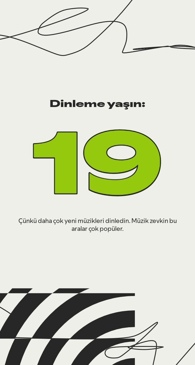 Milletin dinleme yaşı 47, 53, 81 falan çıkarken bizimki