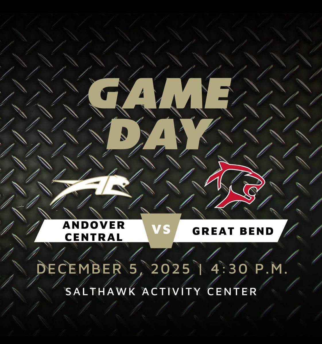 🆚️ Great Bend
🗓 12.5.25
⏰️ 4:30
📍Salthawk Activity Center
🎟 gofan.co
#ACAllday