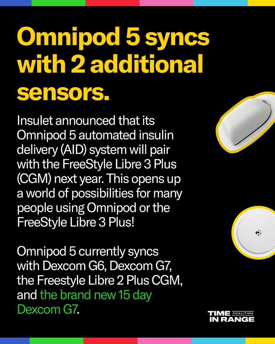 diaTribeNews's tweet image. New #CGMs on the market, pump integrations, and more—it’s been a busy few months in the #diabetes technology world! You can get news like this sent straight to your inbox for FREE by signing up for the time in range newsletter at timeinrange.org/sign-up/.