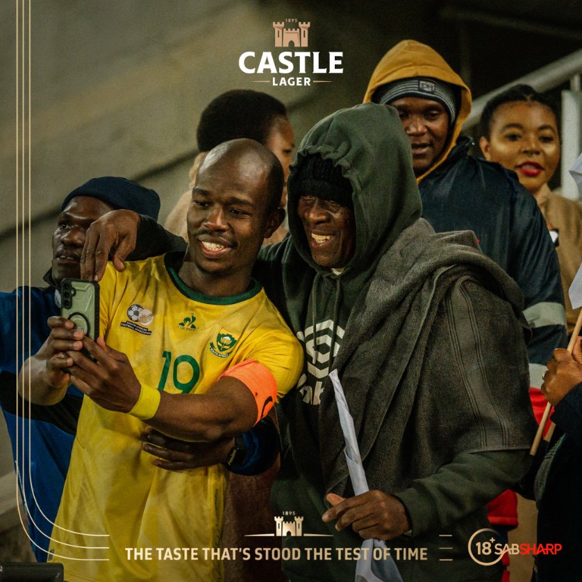 Masaambee.... Bafana!

<a href="/BafanaBafana/">Bafana Bafana</a> are going into the 2026 #FWC26 draw with 25 unbeaten games under their belt ene ne bale ntswembu blind! 🤌🏽

What has been your highlight from the boys? Comment below using #DlalaCastle, and you could enjoy INQAAABA le magenege! 👊🏽