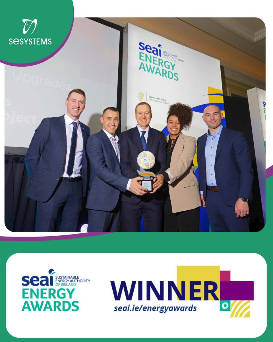 systems_se's tweet photo. A fantastic few weeks for SE Systems. We were honoured to receive the SEAI Residential Energy Upgrades Award 2025 and to be recognised at the Remy Martin Cork Business Awards for 15 years in business.

Case study: https://t.co/SW1zOdkBU4

#SEAIAwards25 #SustainableEnergy https://t.co/VwBiTnS4Jj