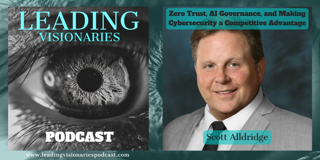 In this episode, host <a href="/anjelbhartwell/">Anjel B Hartwell🦋</a> sits down with <a href="/scottalldridge/">Scott Alldridge</a>, bestselling co-author of the Visible Ops series, to demystify Zero Trust, and explain how disciplined IT processes can transform cybersecurity from cost center to competitive edge.  🎧 bit.ly/ScottAlldridge