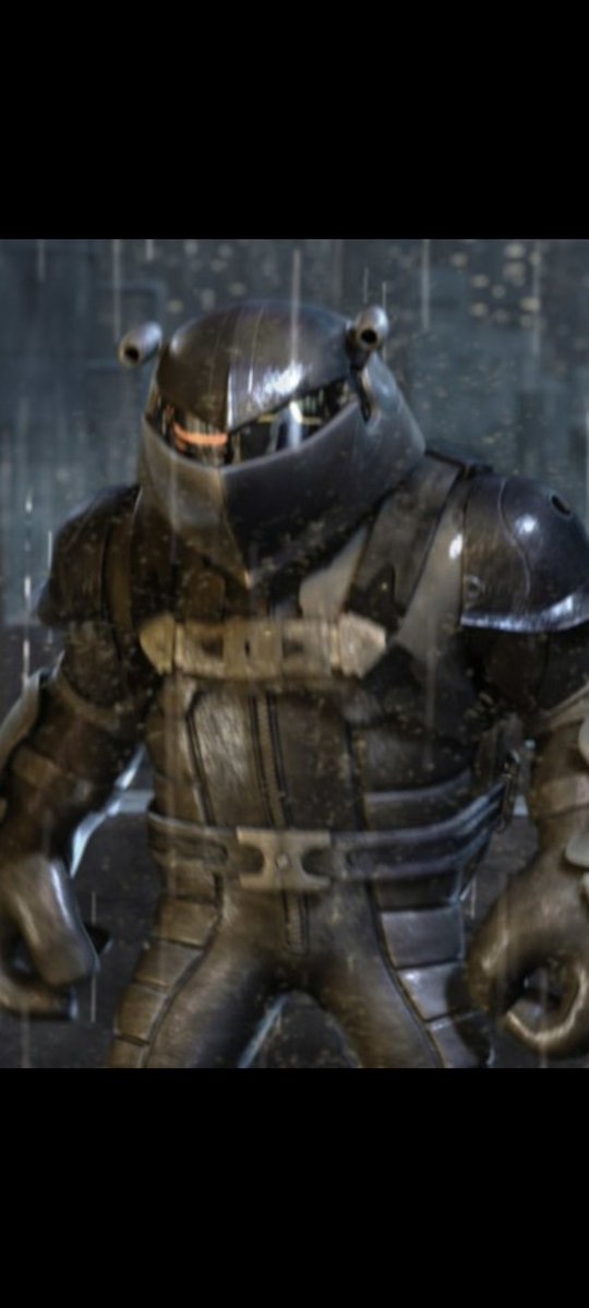 I had no idea the original Nightwatcher was black!

This is so awesome 🖤❤️🐢