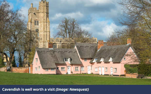 CavendishSchool's tweet photo. It's not unusual to get a call from smn looking for one of the other schools named Cavendish, but today was the first time it turned out (after a long discussion + agreeing to do a tour Monday) to be for the one *in* Cavendish, a village in Suffolk! 😃
#spiritedversatileachievers https://t.co/1RD1xr5zBi