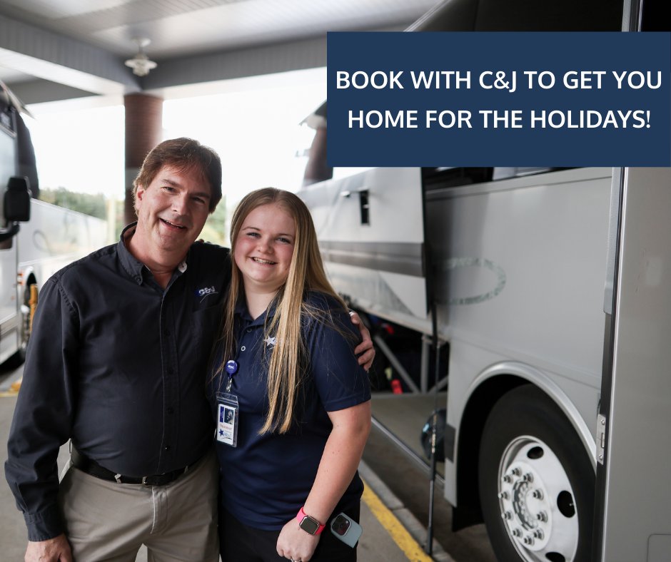 CJBUSLINES's tweet image. The holidays are coming… is your travel planned? 🎁✨ 
C&amp;amp;J buses are ready to get you to NYC or home in comfort. Don’t wait,  grab your ticket today hubs.ly/Q03Wrrny0! 

Learn more at: hubs.ly/Q03Wrn9C0 

#WinterTravel #RideCJ #NYCTrip #HomeForTheHolidays