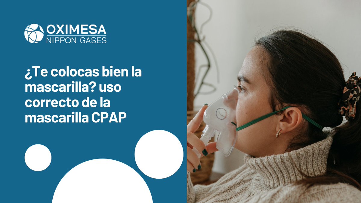Los efectos secundarios como dolor facial o fugas durante la terapia CPAP suelen ser por una colocación incorrecta de la mascarilla 👃💤 

Ajustar correctamente las correas puede mejorar mucho tu experiencia

Te explicamos cómo hacerlo fácilmente f.mtr.cool/lgsfothfgn