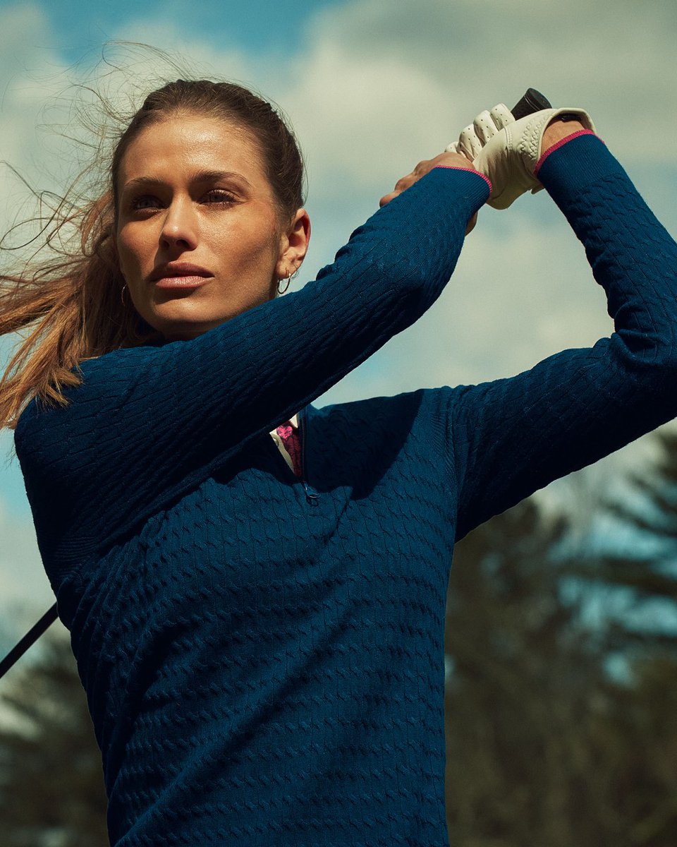 IZOD's tweet image. Poise in every moment, strength in every swing. Shop our performance golf collection now on izod.com!