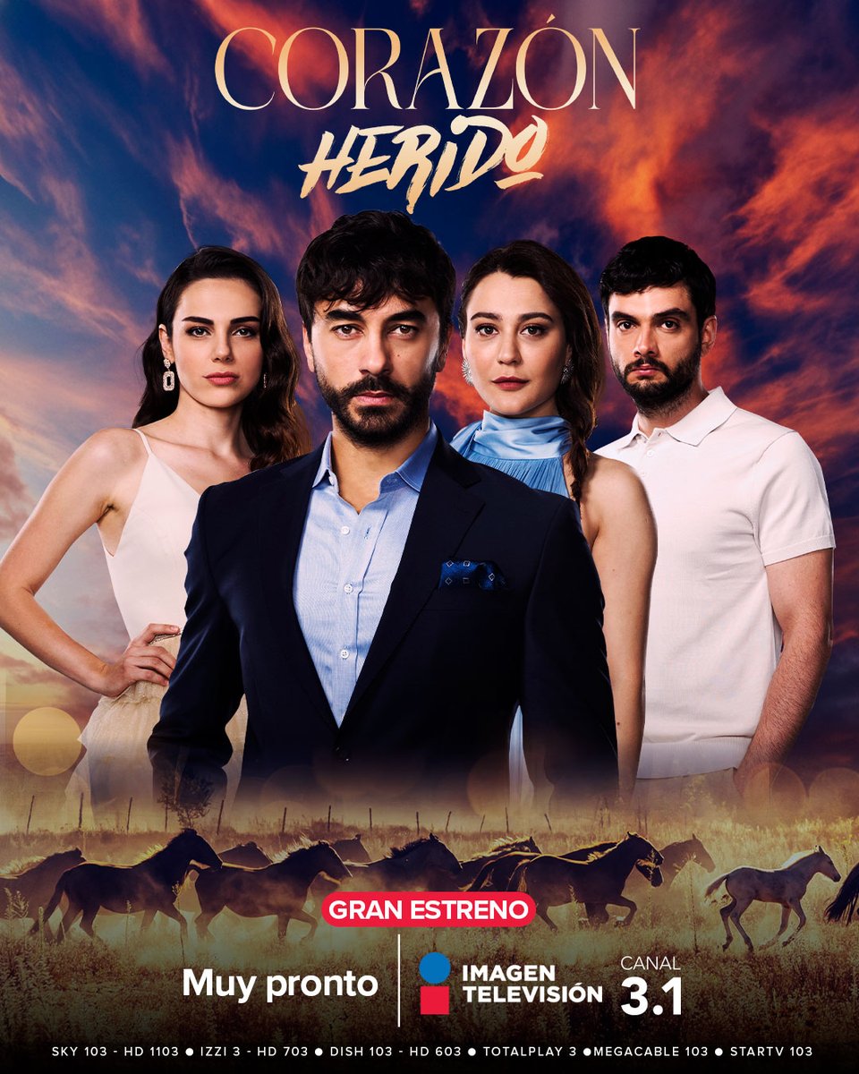 🔥💔 Viene la historia de un heredero enamorado… que tendrá que sobrevivir a la traición más cruel.

‘Corazón Herido’, GRAN ESTRENO muy pronto por Imagen Televisión. 📺 Prepárate para sentir cada herida.

#CorazónHeridoTV #ImagenTelenovelas