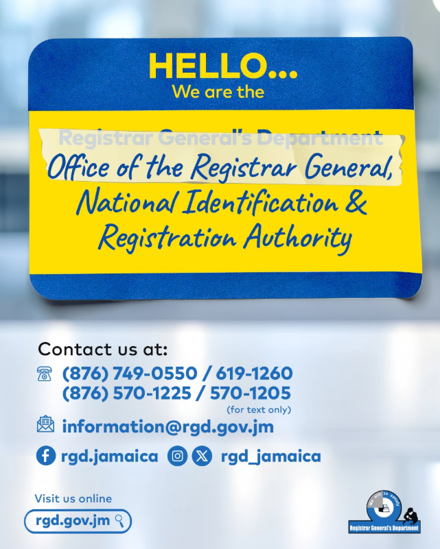 The Office of the Registrar General tweet media