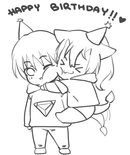 Happy Birthday to the greatest, the funniest, the coolest <a href="/SammaSlammaJama/">SammaSlammajama</a> hehe >:3 wuv u >:3

PS- Get well soon so we can celebrate it properly