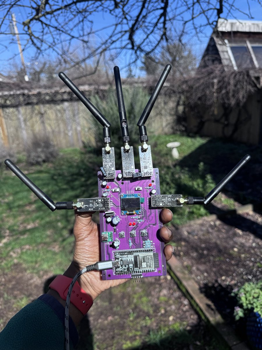 giammaiot2's tweet photo. project-starbeam by dkyazzentwatwa
https://t.co/11j9P7EKo1
The Ultimate ESP32 Jammer w/ 5 Radios. Projekt StarBeam 2.0.
#RIPflipper #FlipperZero
#SoftwareDefinedRadio #SDR https://t.co/VT55cDRElo
