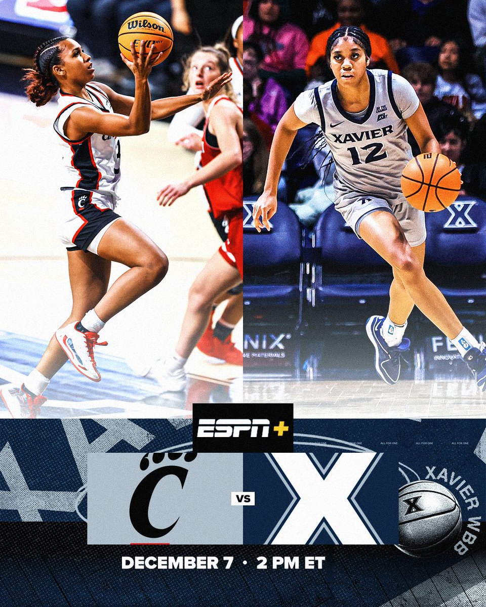 The battle for the the Kendle Cup 🏆

🆚: Cincinnati
📆: Dec. 7
⏰: 2 PM
🏟️: Fifth Third Arena
📺: ESPN+

#MindOnMarch | #LetsGoX